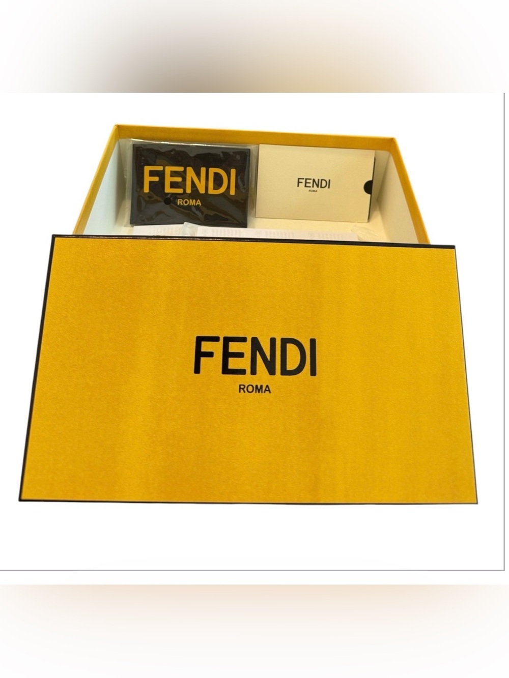 Authentic FENDI Roma Sunglasses Holder / Presentation Box ✨